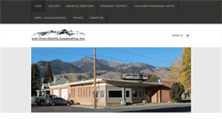 Desktop Screenshot of lostriverelectriccoopinc.com